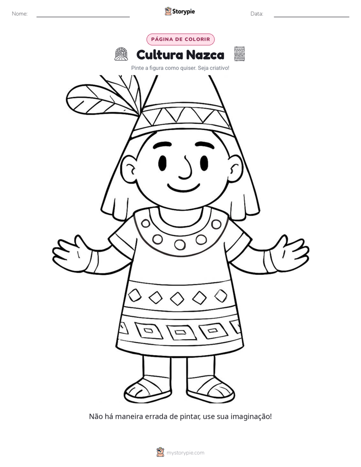 Página para colorir