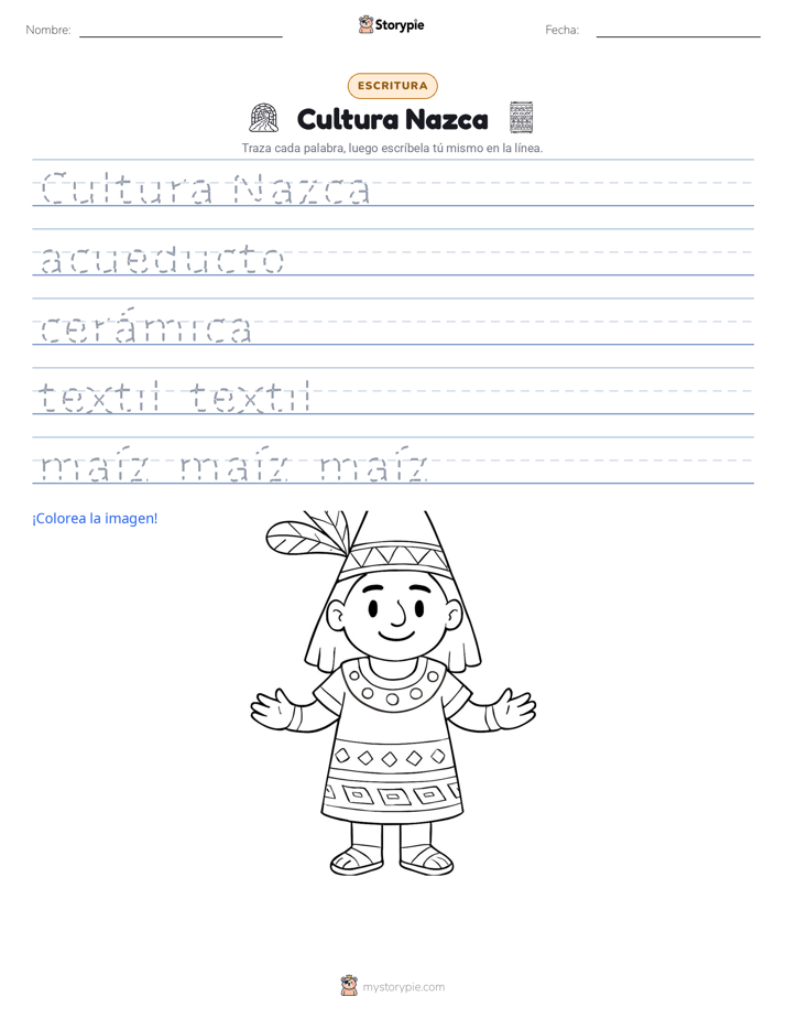 Práctica de Escritura