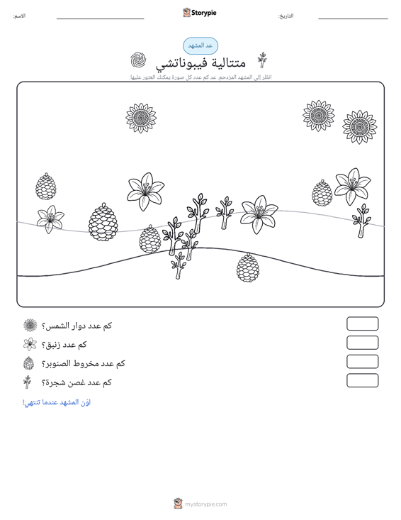 مشهد العد