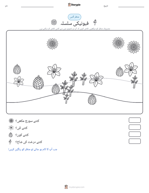 گنتی کا منظر