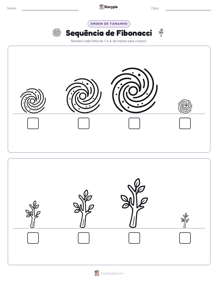 Ordem de Tamanho