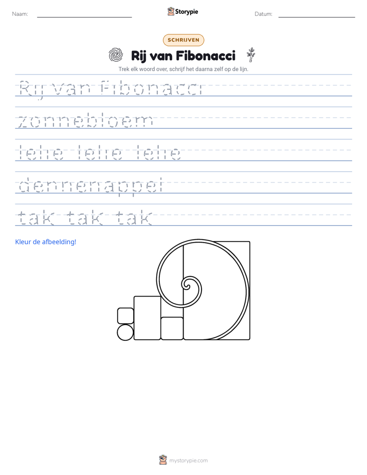 Schrijf Oefening