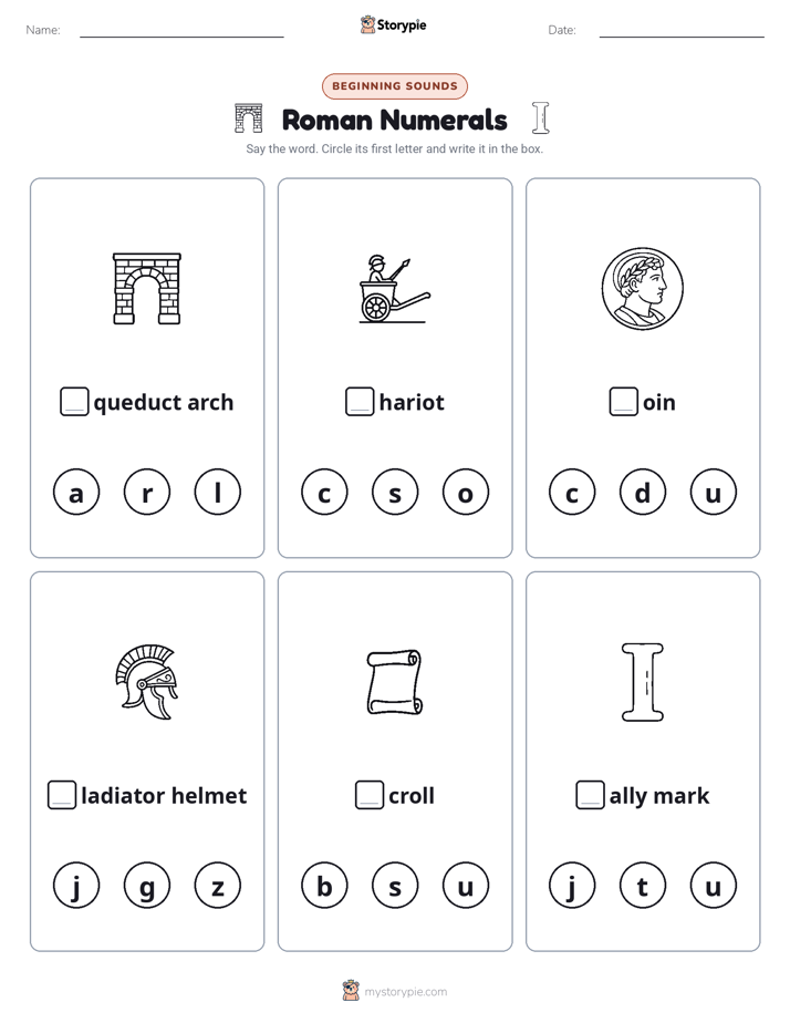 Beginning Sounds