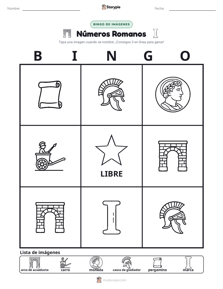Bingo de Imágenes