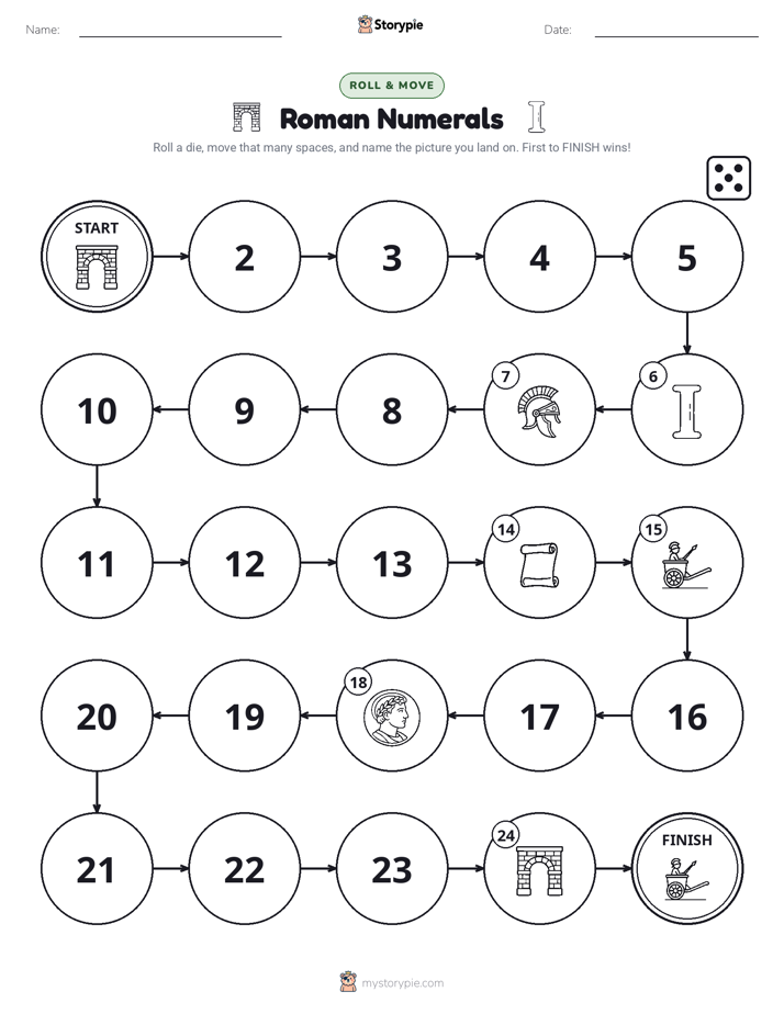Roll & Move Game