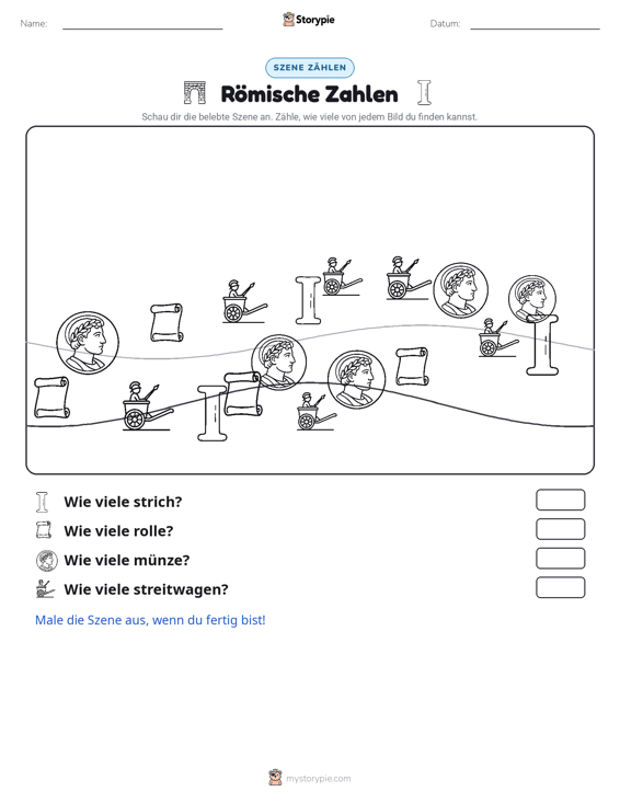 Zähl-Szene