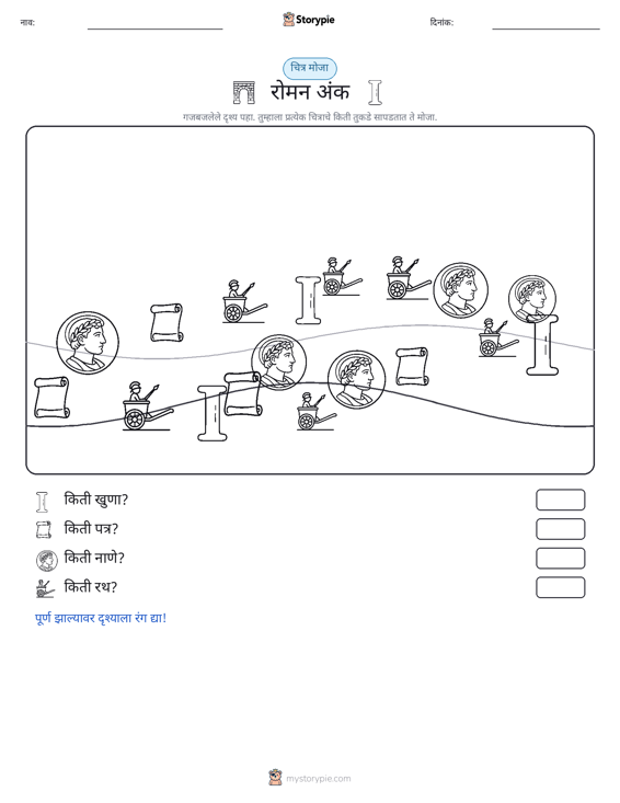 गणना दृश्य