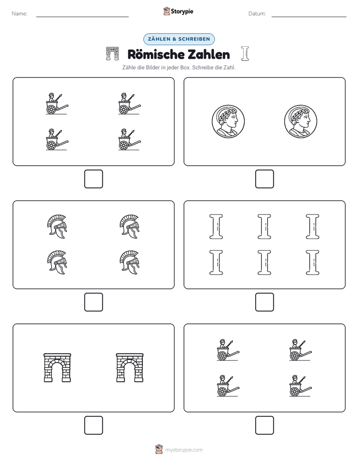 Zählen & Schreiben