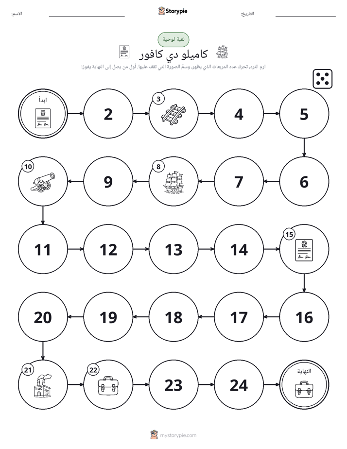 لعبة لف و تحرك
