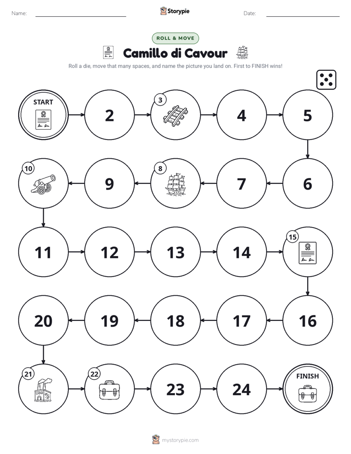 Roll & Move Game