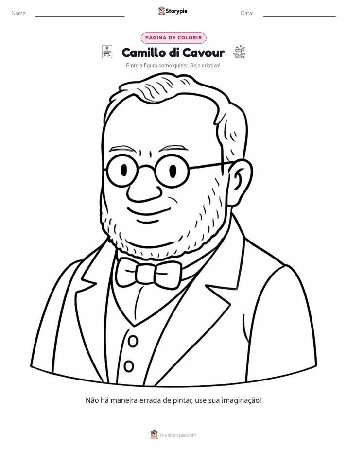 Página para colorir