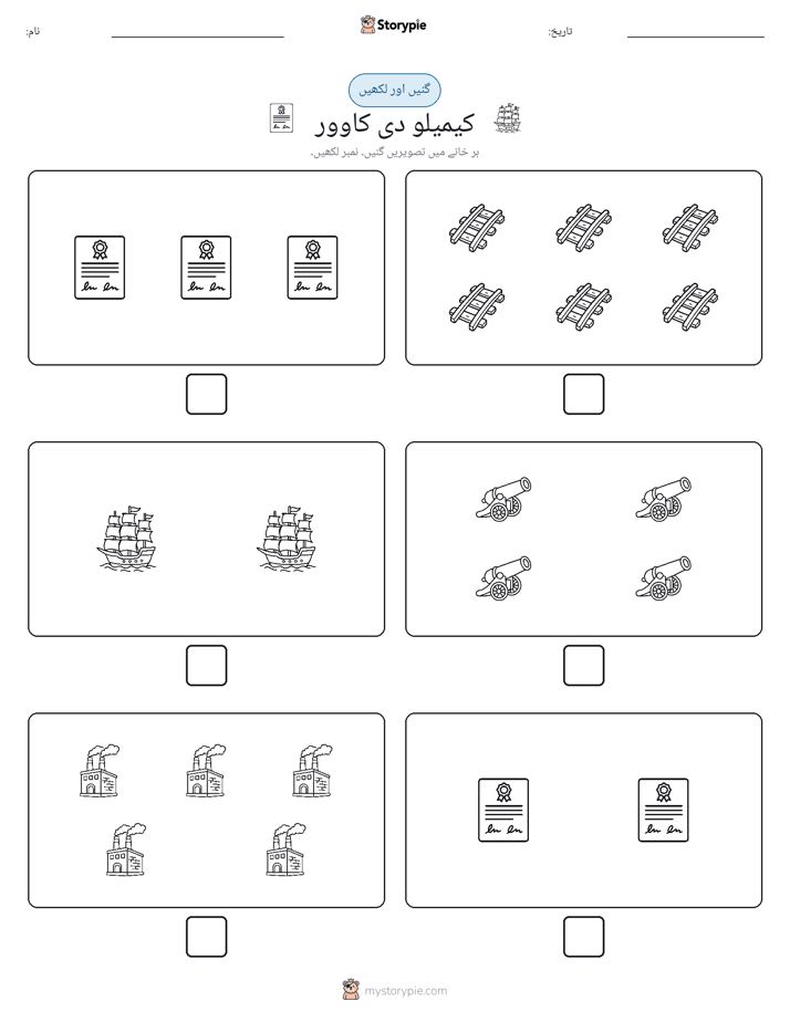 گنیں اور لکھیں