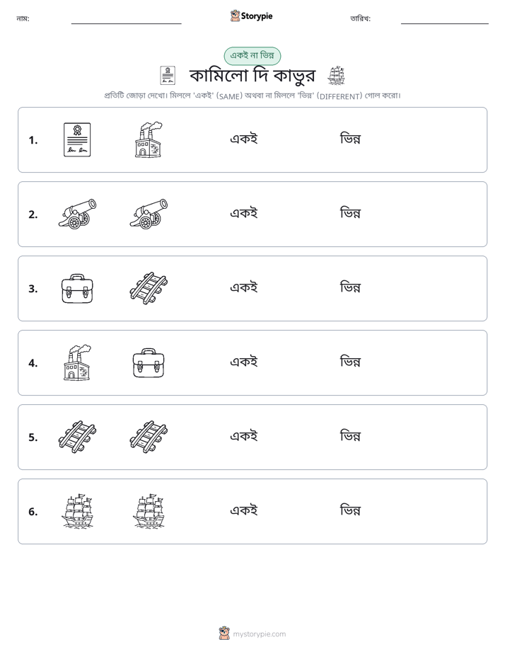 একই বা ভিন্ন