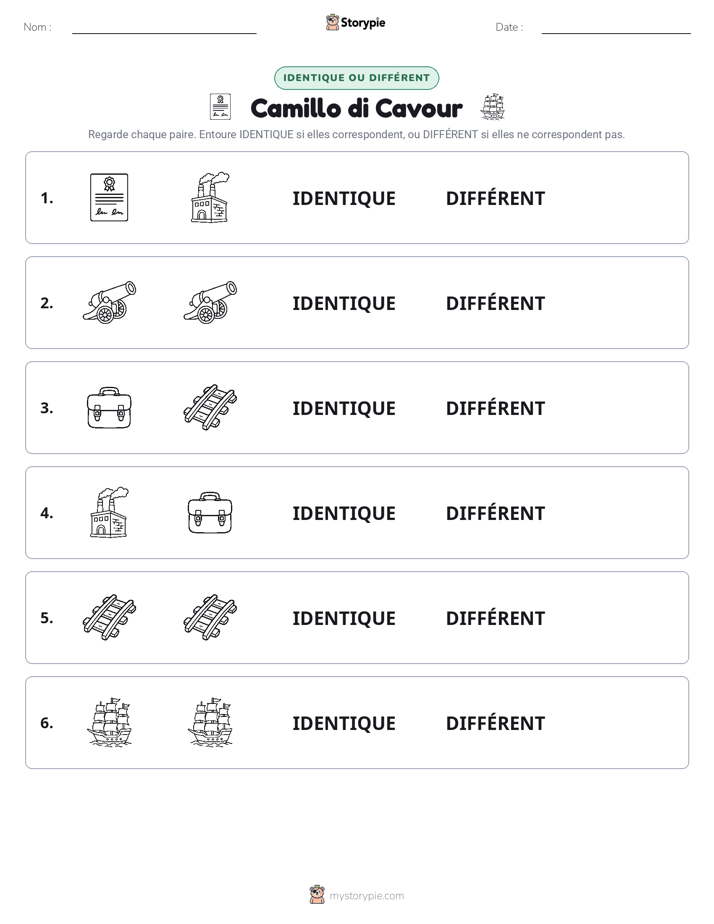 Identique ou Différent