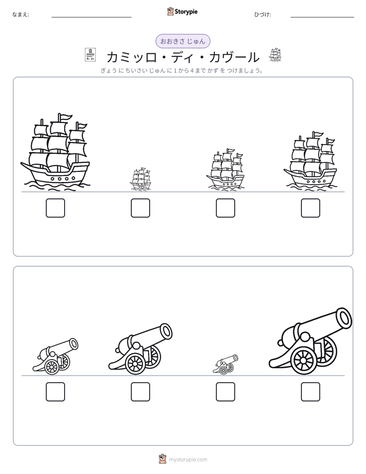サイズ順