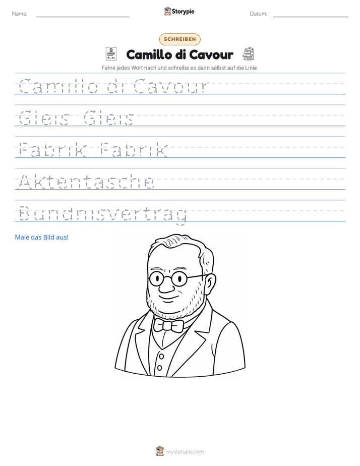 Schreibübung