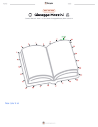 Giuseppe Mazzini printable worksheet preview