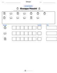 Giuseppe Mazzini printable worksheet preview