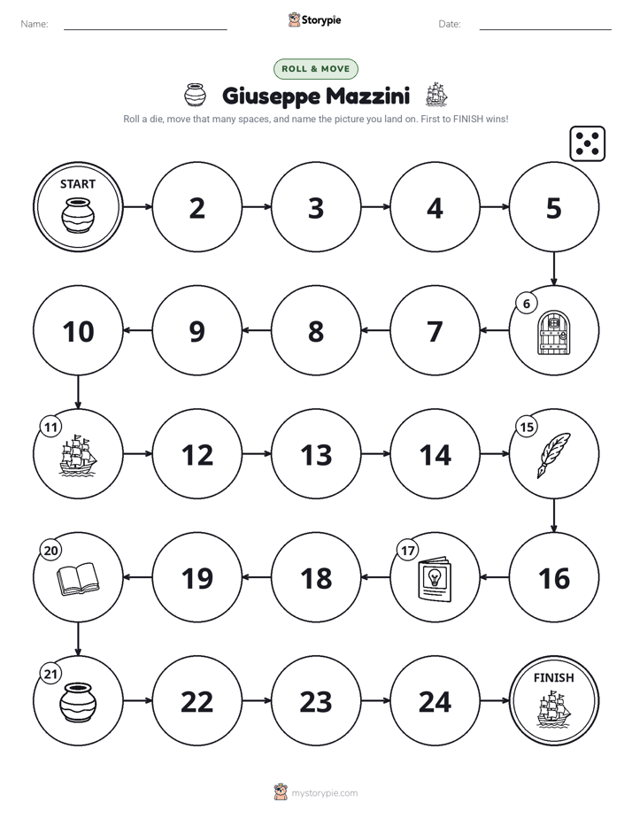 Roll & Move Game