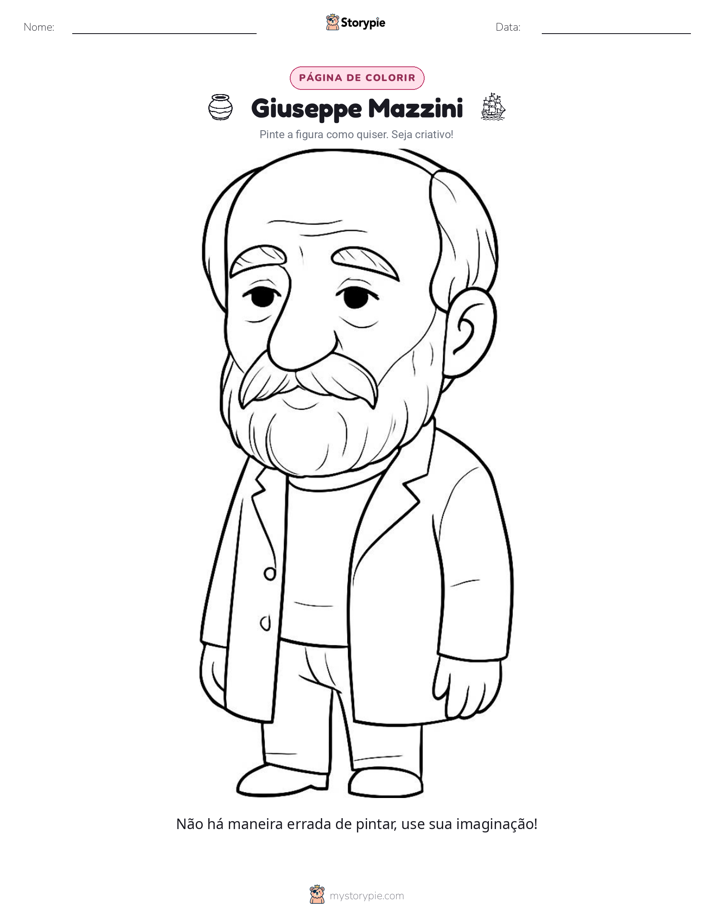 Página para colorir