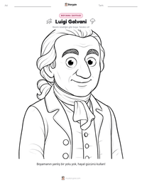 Luigi Galvani yazdırılabilir çalışma sayfası önizlemesi
