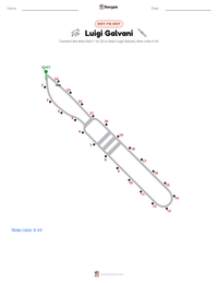 Luigi Galvani printable worksheet preview