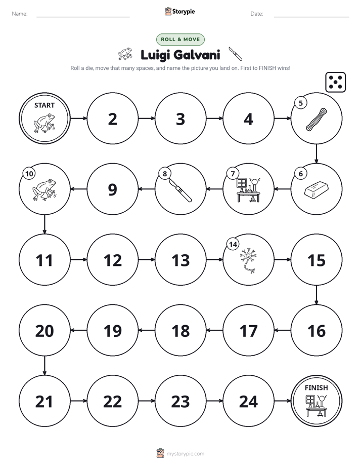 Roll & Move Game