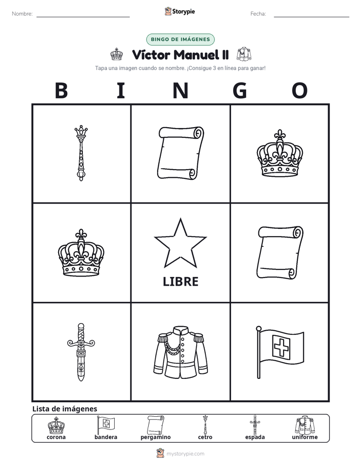 Bingo de Imágenes