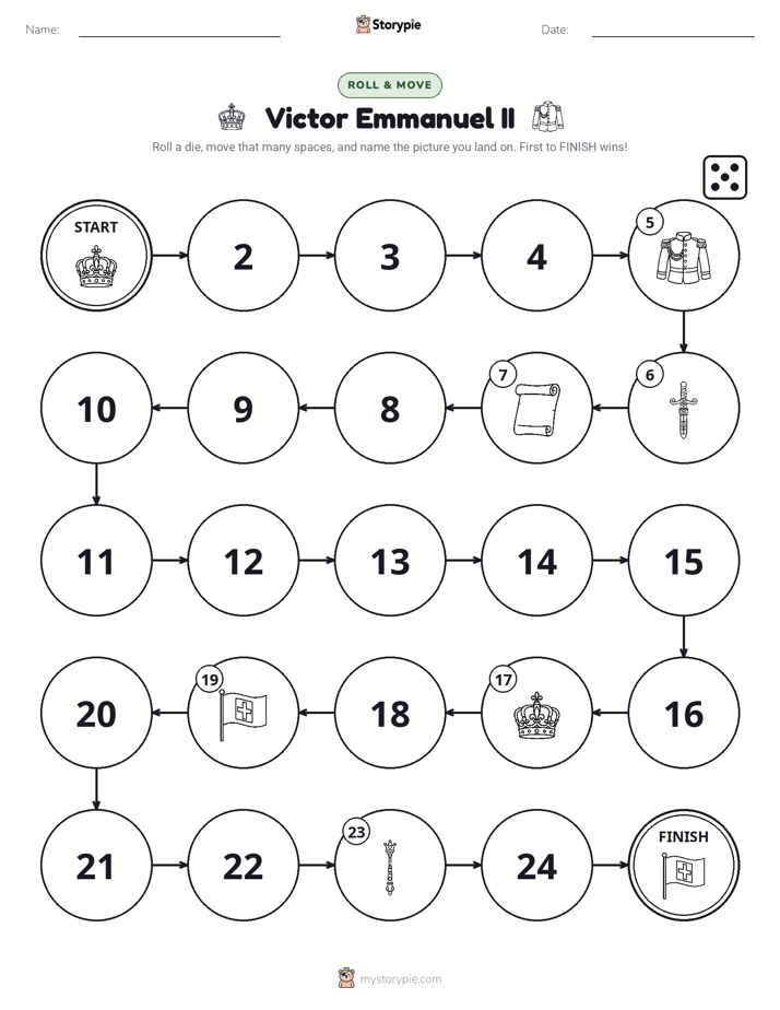 Roll & Move Game