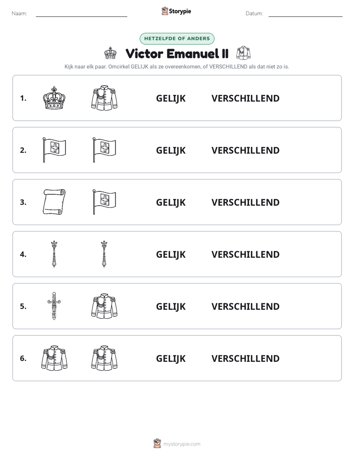 Zelfde of Verschillend
