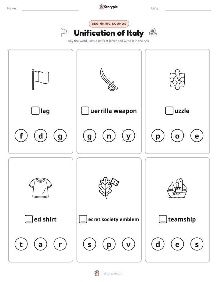 Beginning Sounds