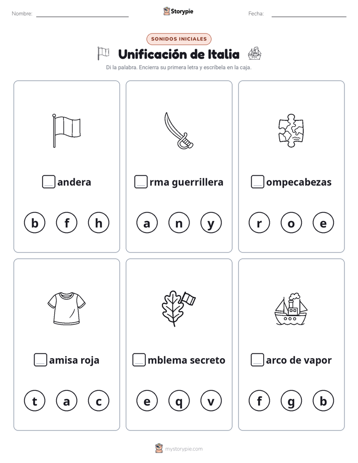 Sonidos Iniciales
