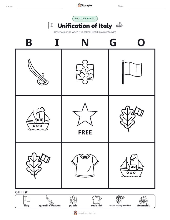 Picture Bingo
