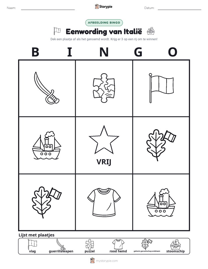 Afbeelding Bingo