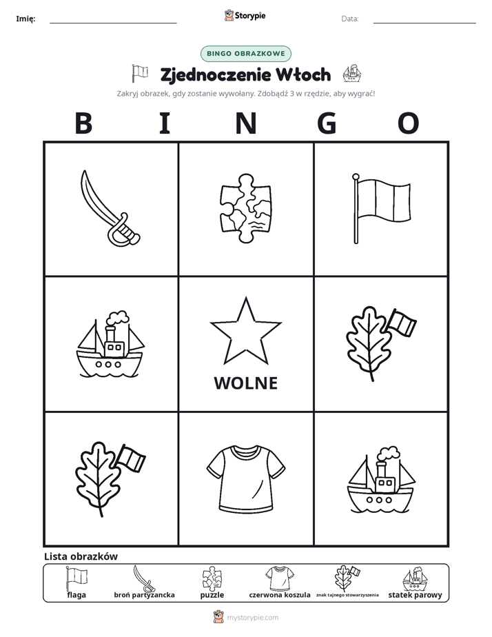 Bingo obrazkowe