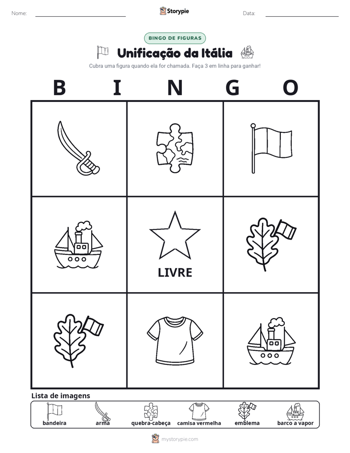 Bingo de Imagens