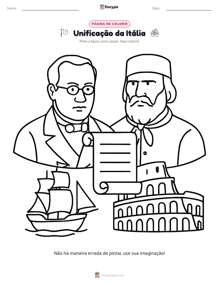 Página para colorir