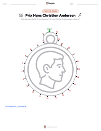 Aperçu de la feuille de travail imprimable Prix Hans Christian Andersen