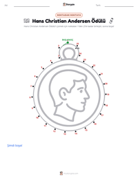 Hans Christian Andersen Ödülü yazdırılabilir çalışma sayfası önizlemesi