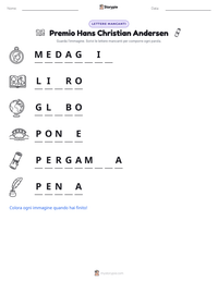 Anteprima della scheda stampabile di Premio Hans Christian Andersen