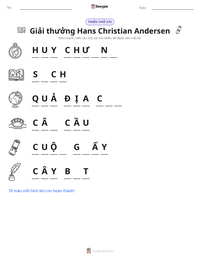 Xem trước tài liệu in sẵn Giải thưởng Hans Christian Andersen