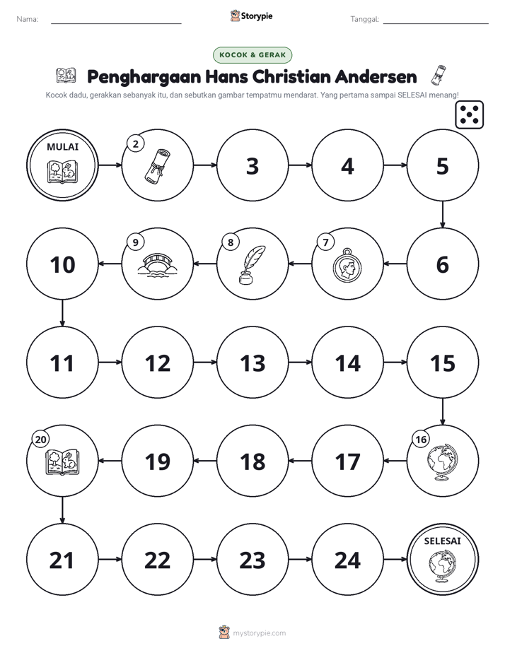 Permainan Gulung & Pindah