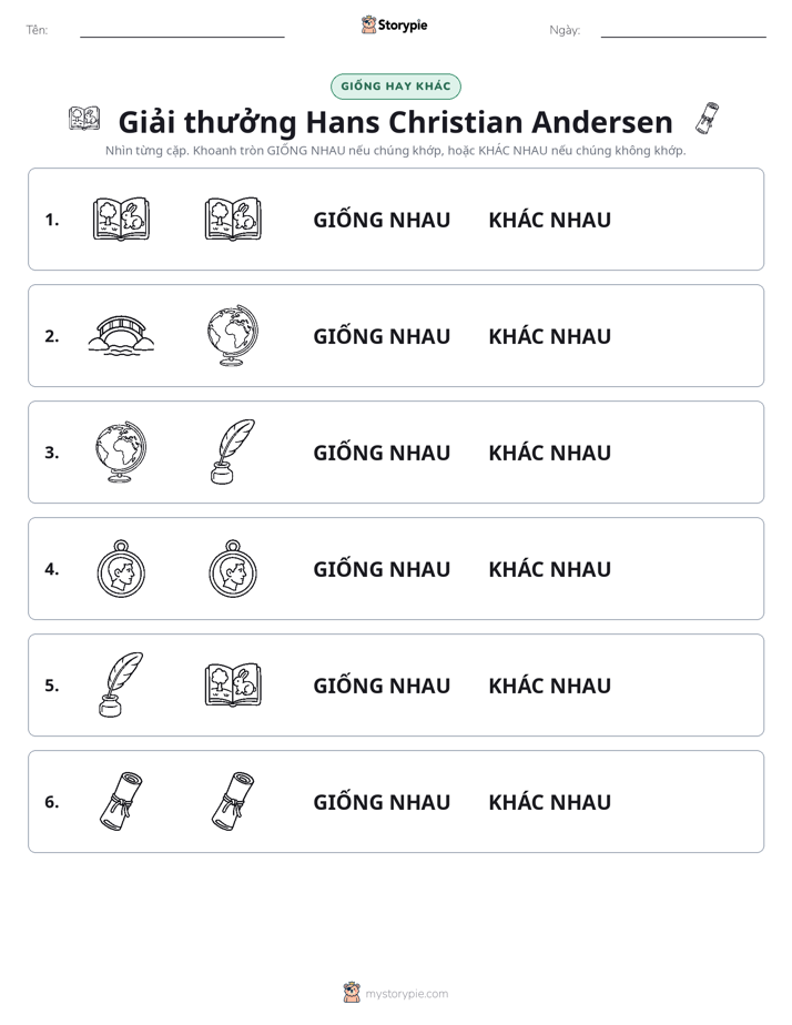 Giống Hay Khác