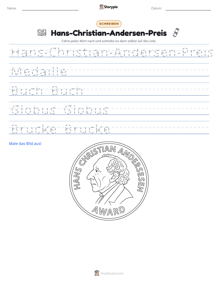 Schreibübung