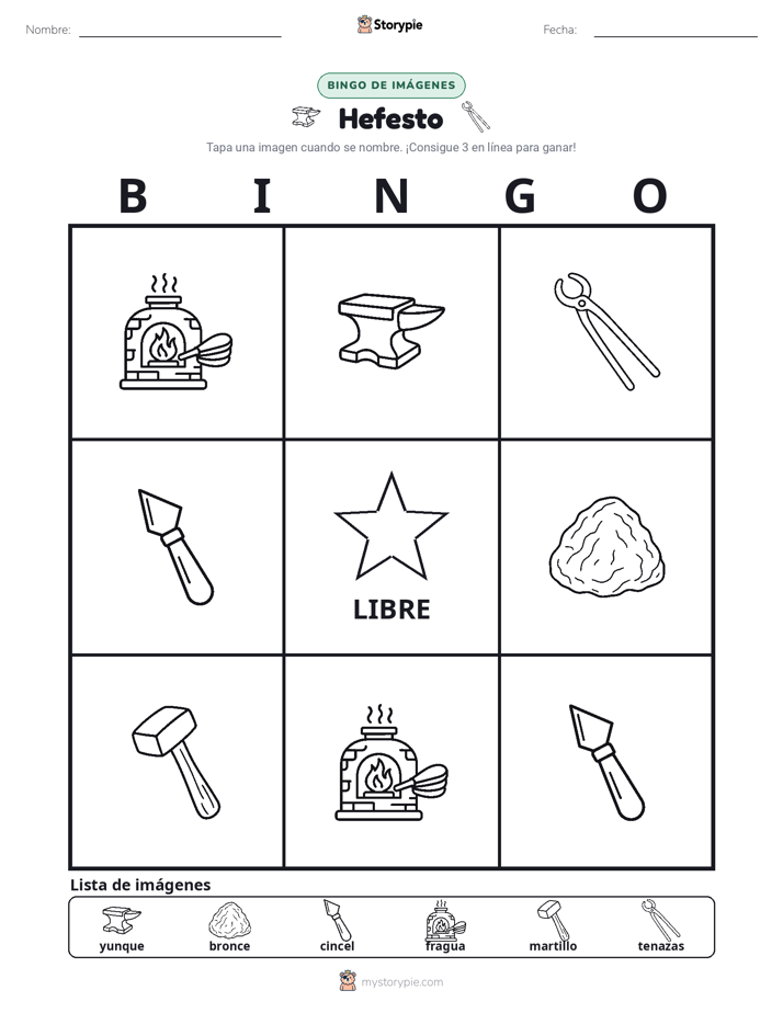 Bingo de Imágenes