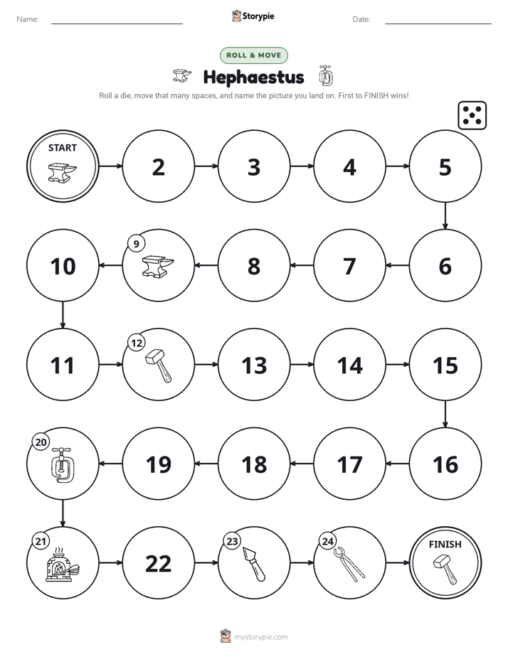 Roll & Move Game