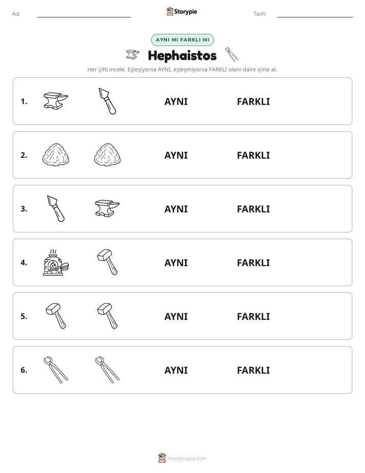 Aynı mı Farklı mı