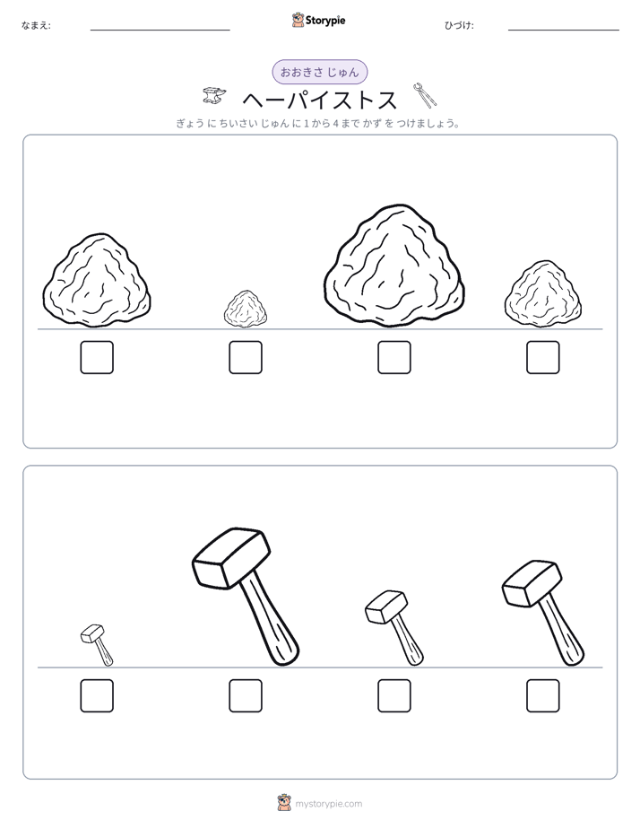サイズ順