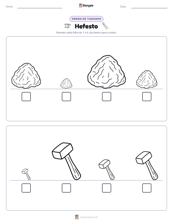 Ordem de Tamanho