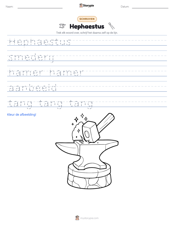 Schrijf Oefening